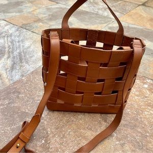 J. Crew Leather Bucket Bag